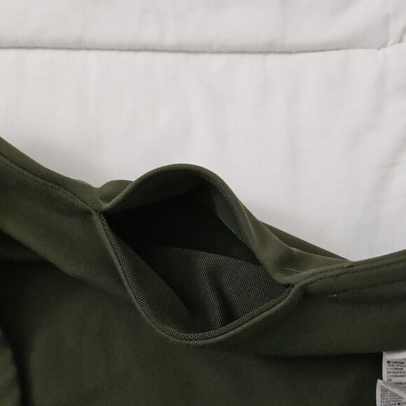 Athleta Elation Flare Pants 2X Olive Green High Rise Pull On Leggings 981683 - Picture 4 of 11